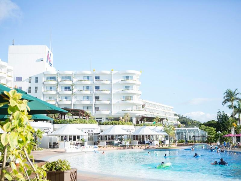 Okinawa Kariyushi Beach Resort Ocean Spa Onna Zewnętrze zdjęcie